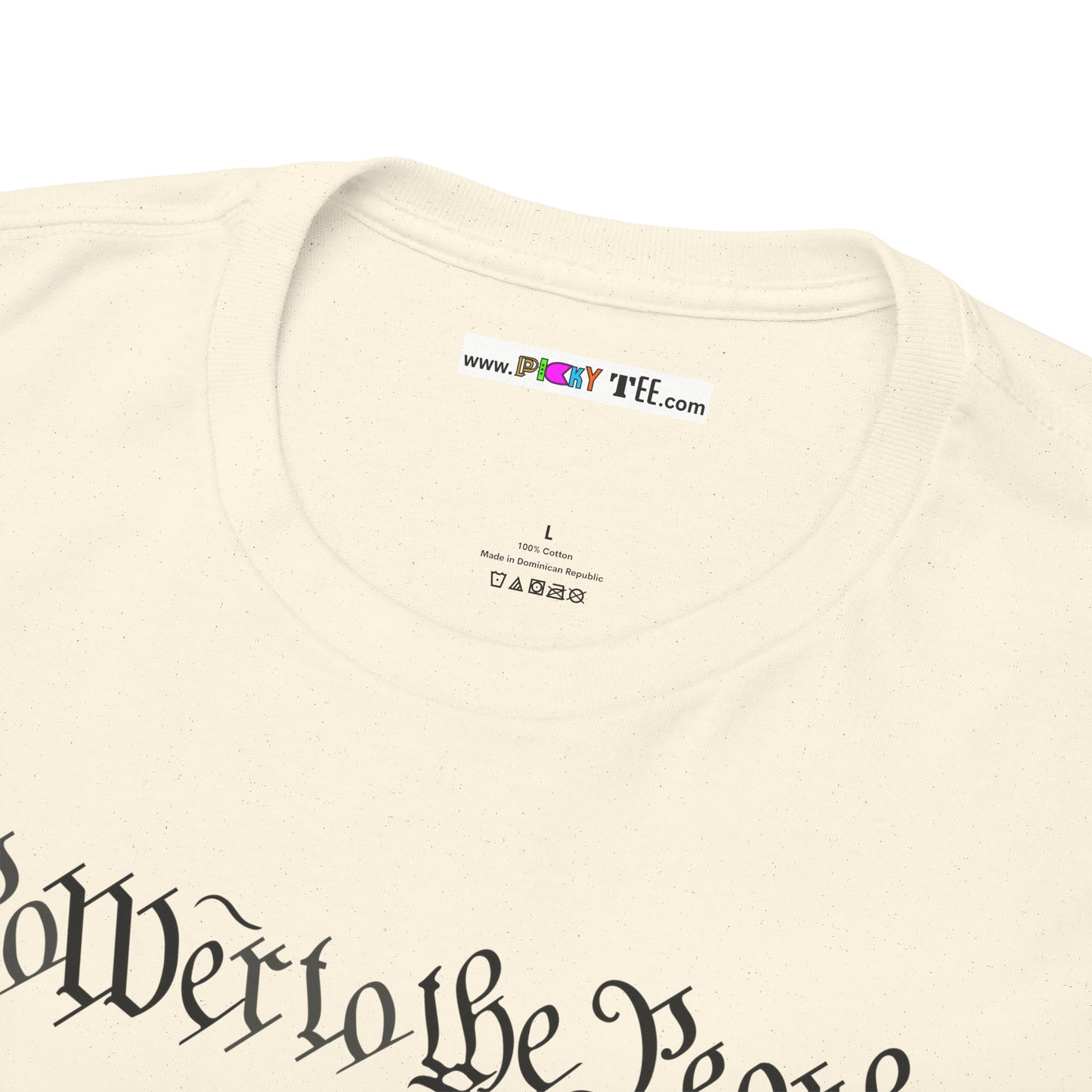 poWEr to THE PEOPLE Unisex Heavy Cotton Tee