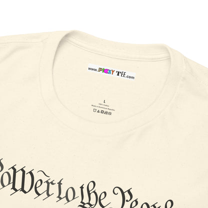 poWEr to THE PEOPLE Unisex Heavy Cotton Tee