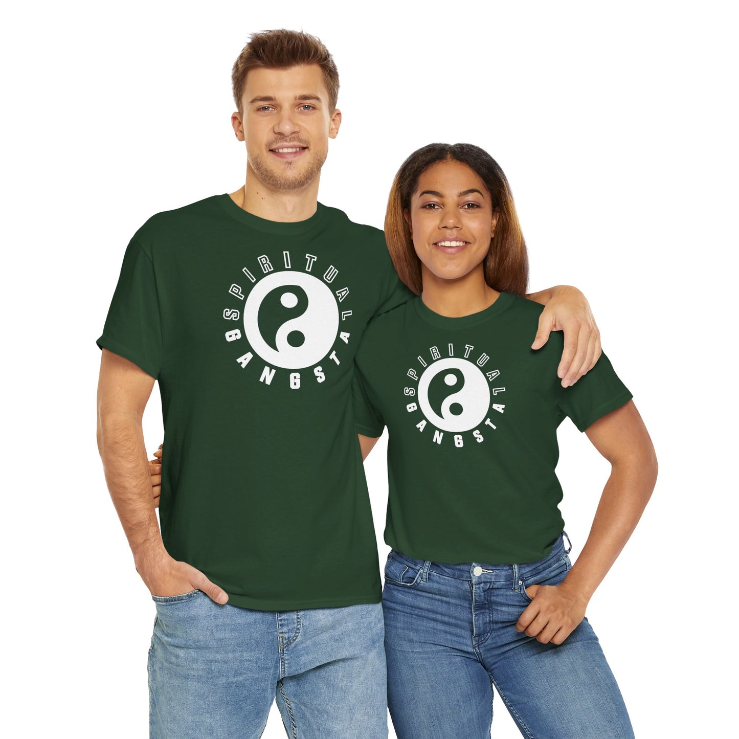 SPIRITUAL GANGSTA Unisex Heavy Cotton Tee