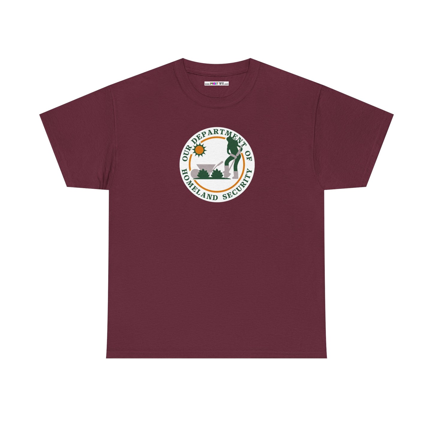HOMELAND SECURITY (OUR DEPARTMENT OF) Unisex Heavy Cotton Tee