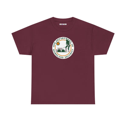 HOMELAND SECURITY (OUR DEPARTMENT OF) Unisex Heavy Cotton Tee