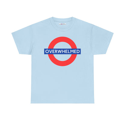 OVERWHELMED Unisex Heavy Cotton Tee