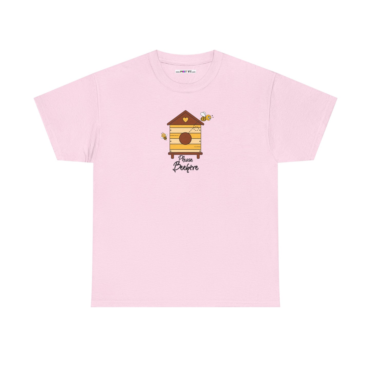 Please Beehive Unisex Heavy Cotton Tee