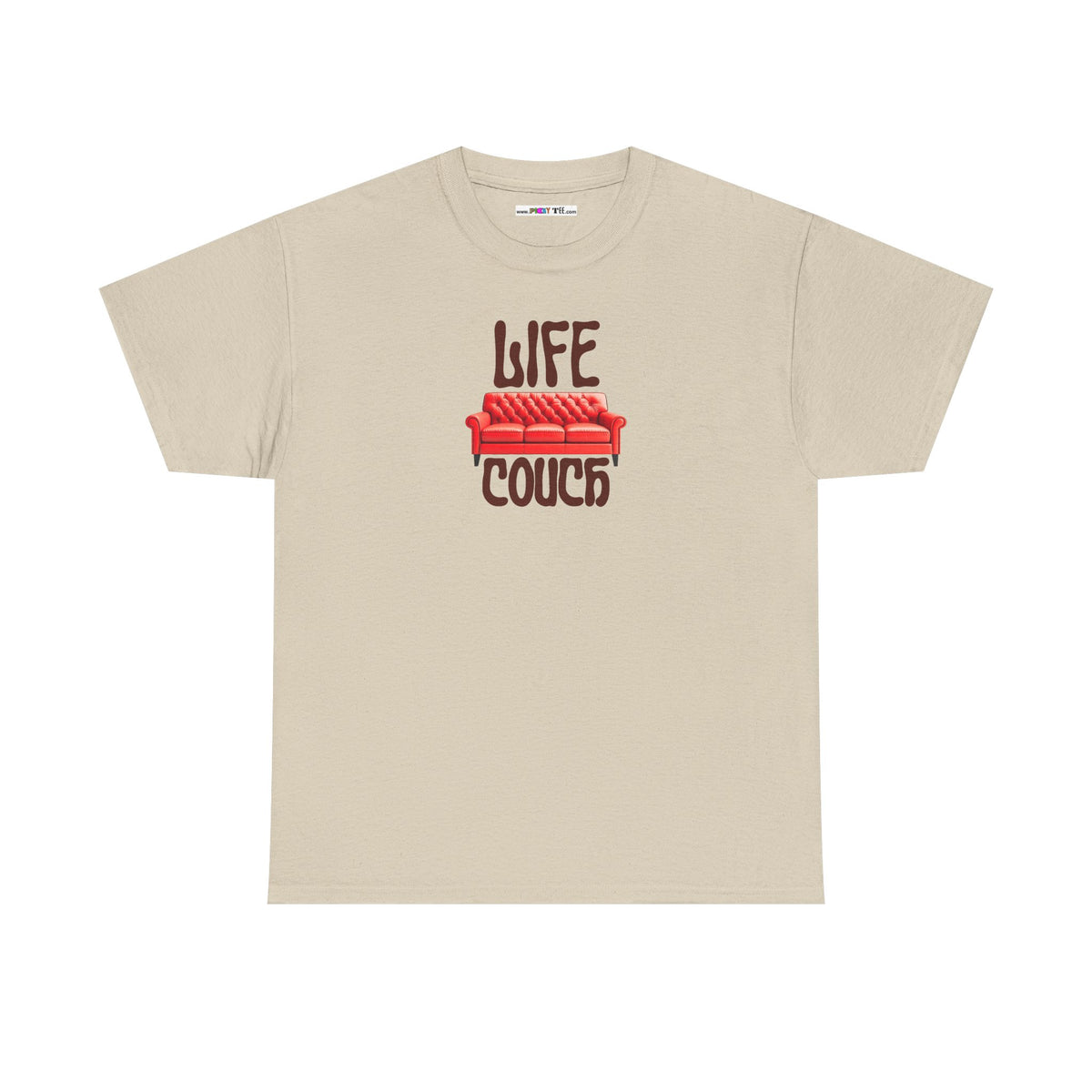 LIFE COUCH Unisex Heavy Cotton Tee