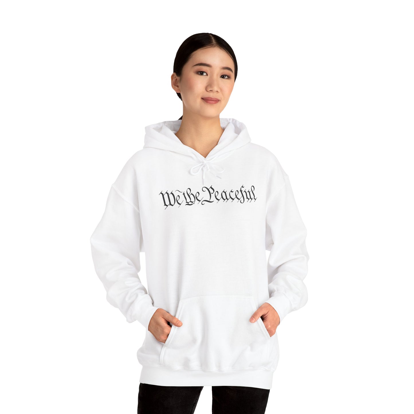 WE THE PEACEFUL Unisex Heavy Blend™ Hooded Sweatshirt