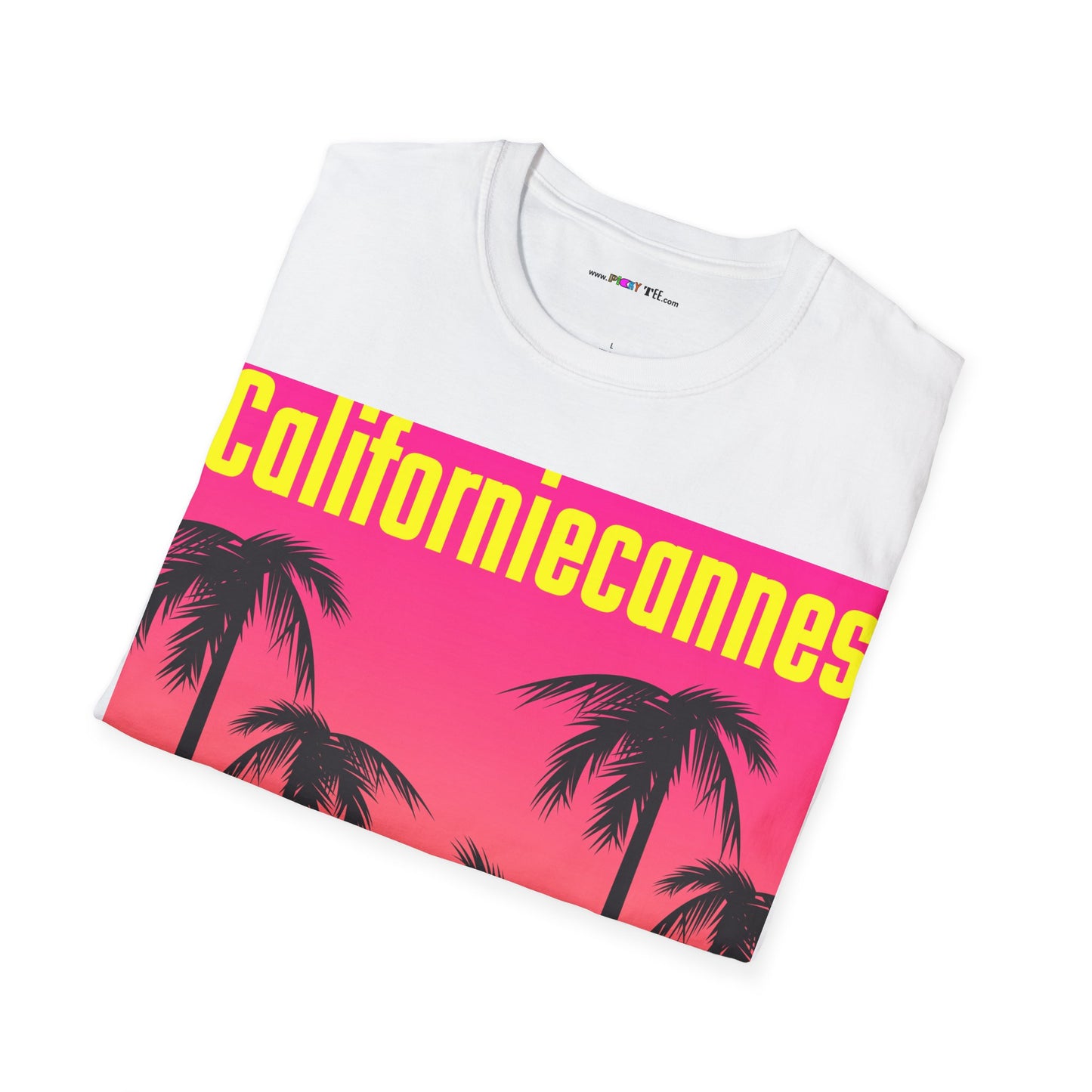 Californiecannes Unisex Softstyle 100% Cotton T-Shirt