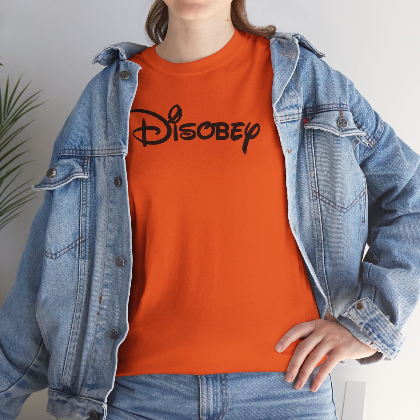 Disobey Unisex Heavy Cotton Tee