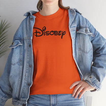 Disobey Unisex Heavy Cotton Tee
