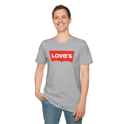 LOVE'S Unisex Softstyle 100% Cotton T-Shirt