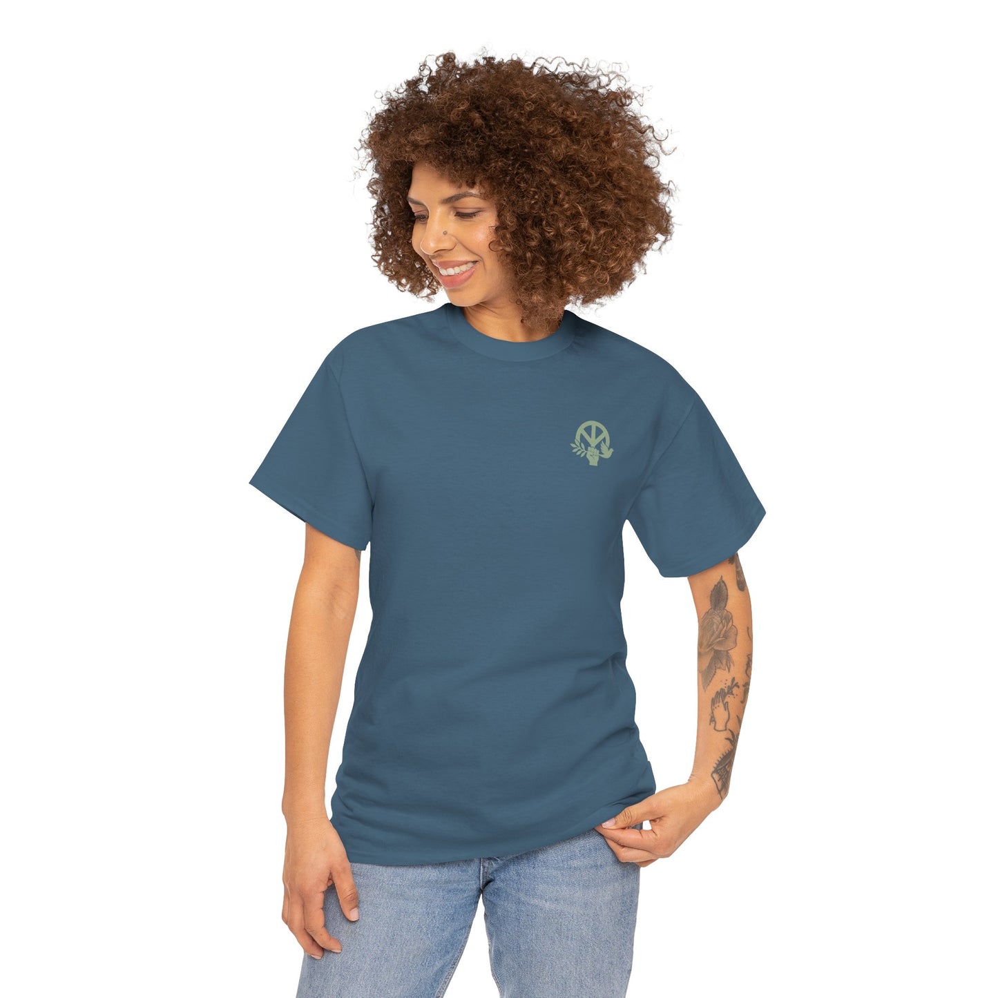 RESIST IN PEACE Unisex Heavy Cotton Tee