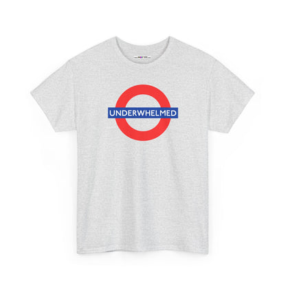 UNDERWHELMED Unisex Heavy Cotton Tee