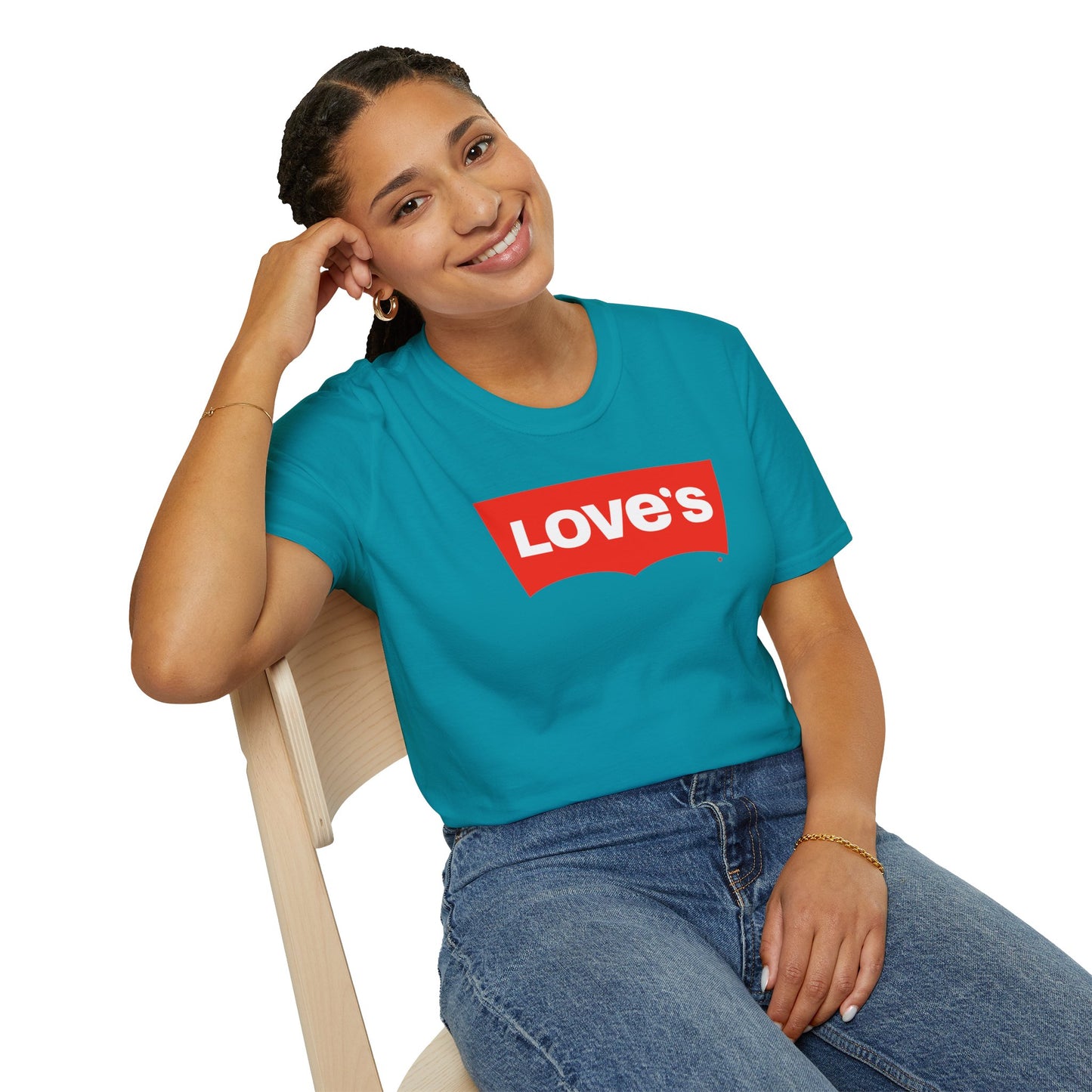 LOVE'S Unisex Softstyle 100% Cotton T-Shirt