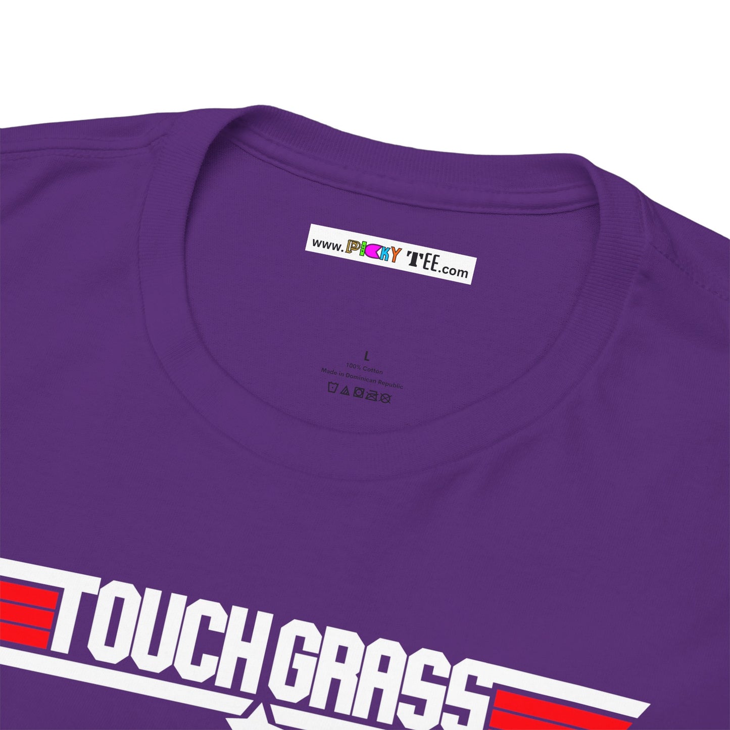 TOUCH GRASS Unisex Heavy Cotton Tee