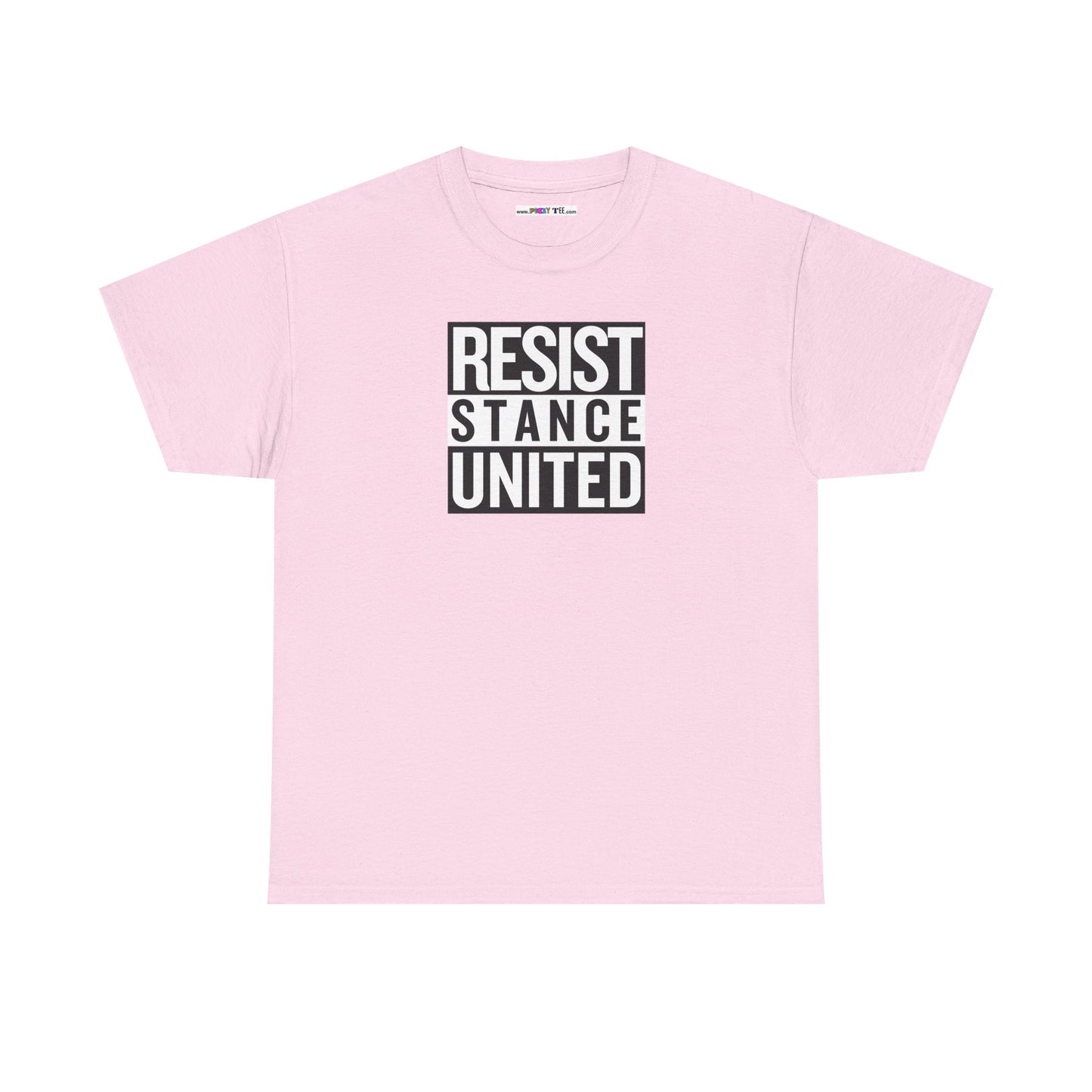 RESIST STANCE UNITED Unisex Heavy Cotton Tee