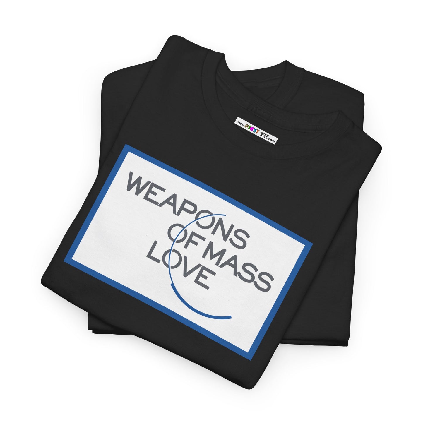 WEAPONS OF MASS LOVE Unisex Heavy Cotton Tee
