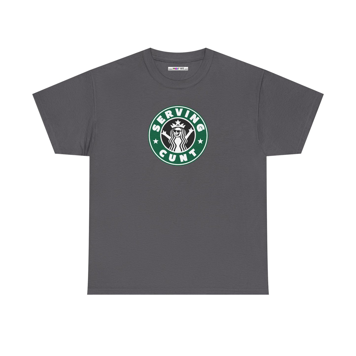 SERVINGCUNT Unisex Heavy Cotton Tee