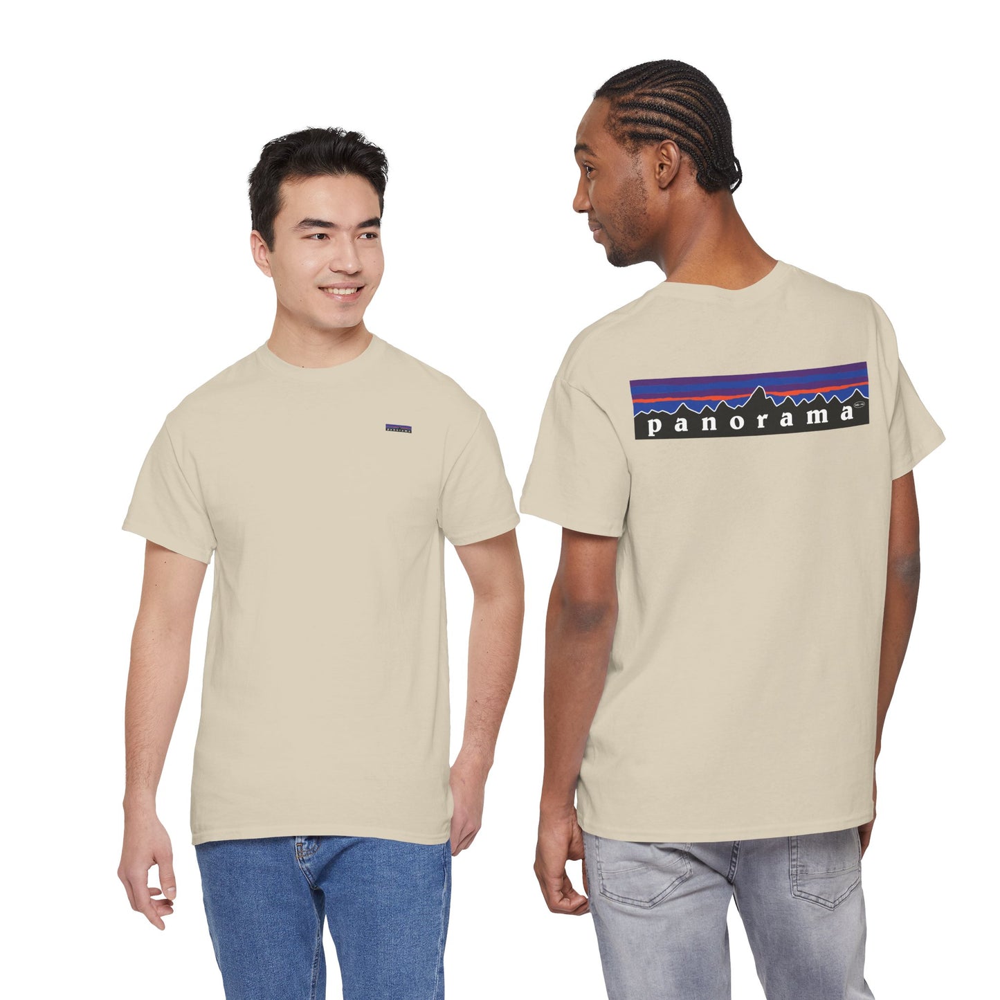 p a n o r a m a Unisex Heavy Cotton Tee