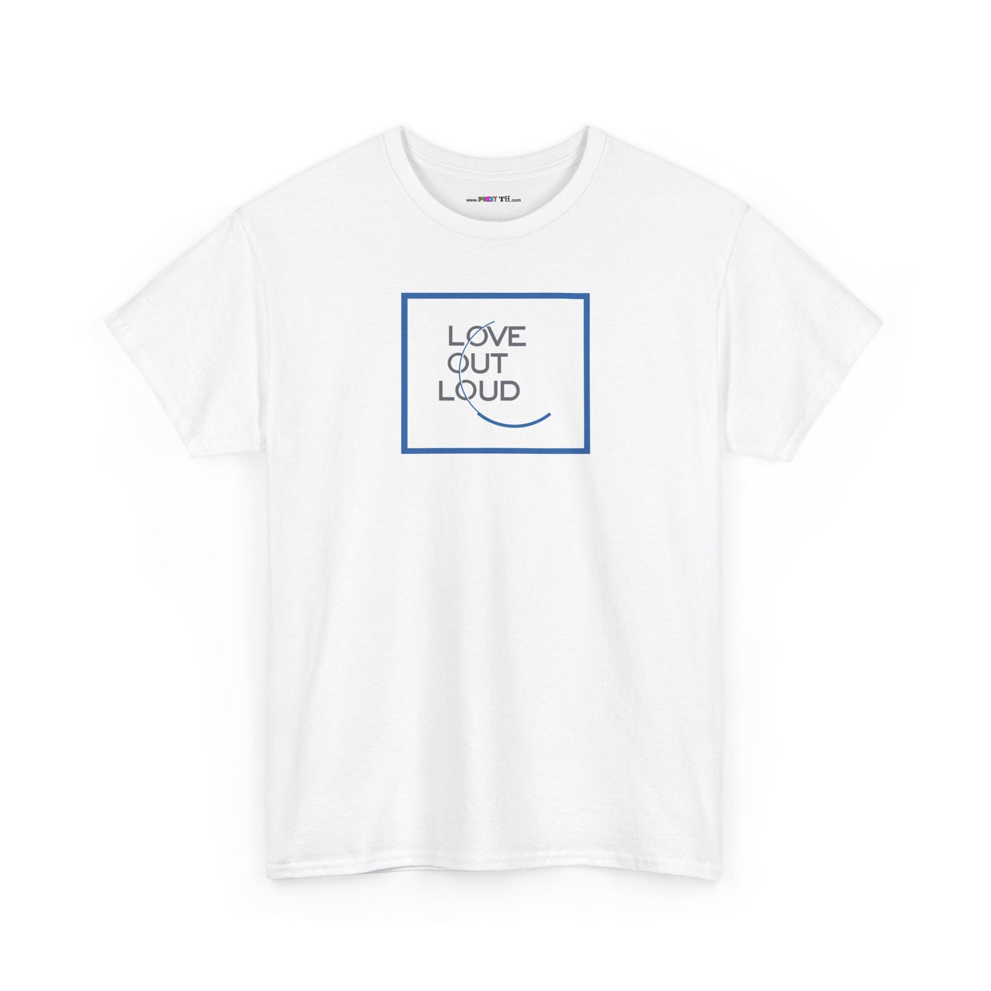 LOL- LOVE OUT LOUD Unisex Heavy Cotton Tee