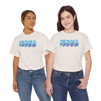 MONACO VICE Unisex Heavy Cotton Tee