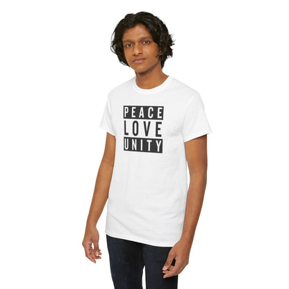 PEACELOVEUNITY Unisex Heavy Cotton Tee