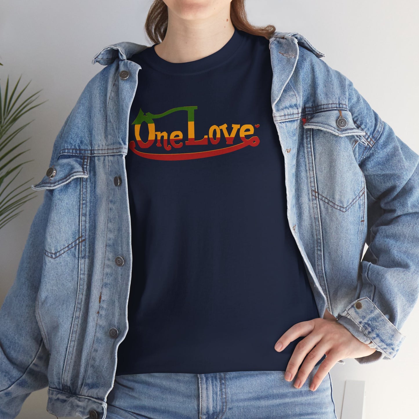 One Love Unisex Heavy Cotton Tee