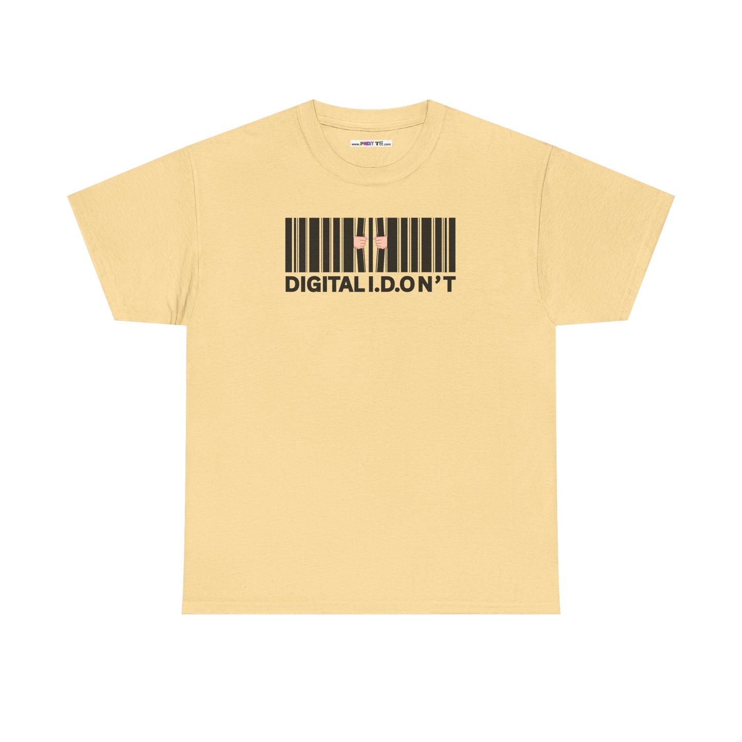 DIGITAL I.D.ON'T Unisex Heavy Cotton Tee