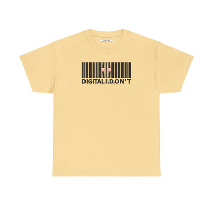 DIGITAL I.D.ON'T Unisex Heavy Cotton Tee