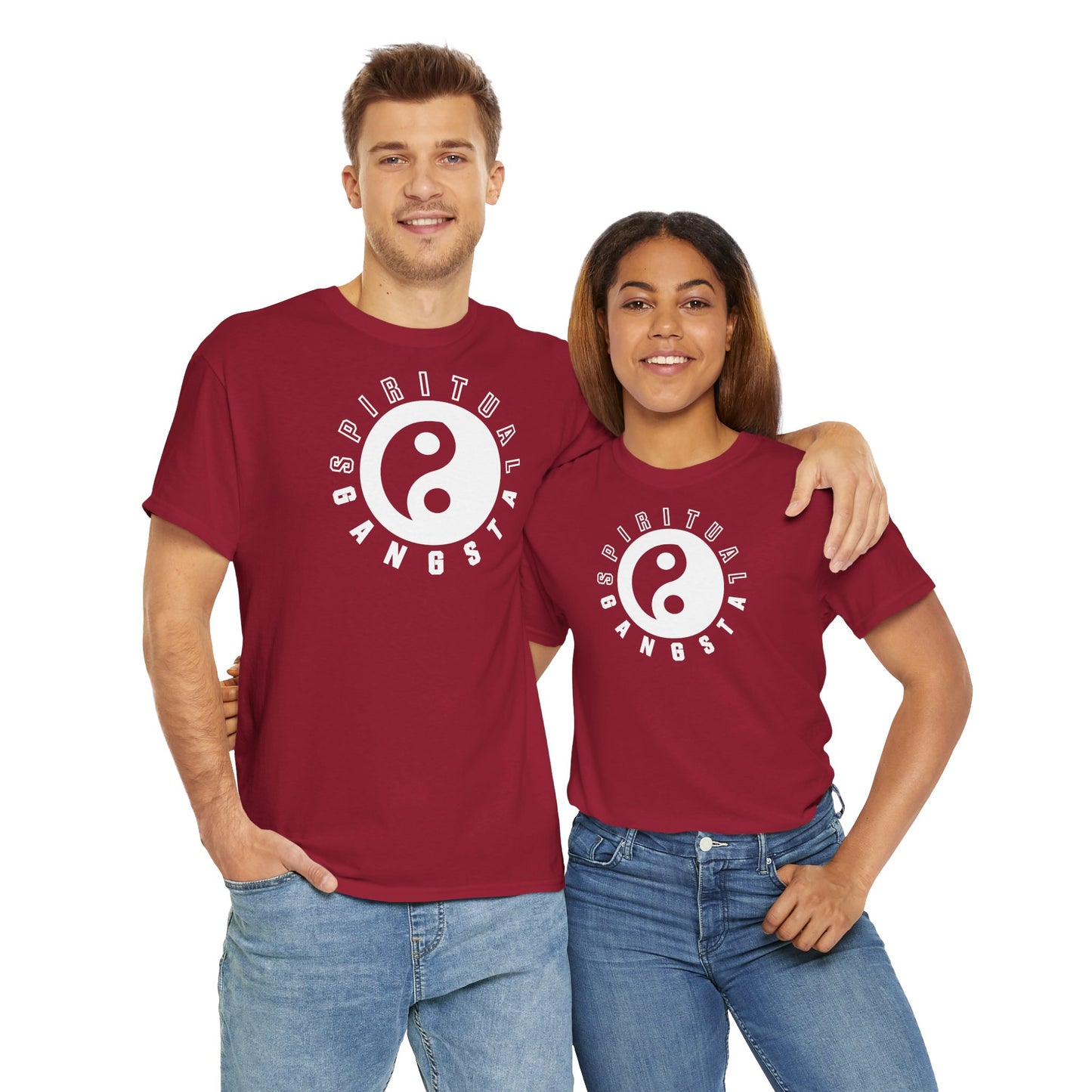 SPIRITUAL GANGSTA Unisex Heavy Cotton Tee