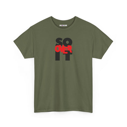 SO OVER IT Unisex Heavy Cotton Tee