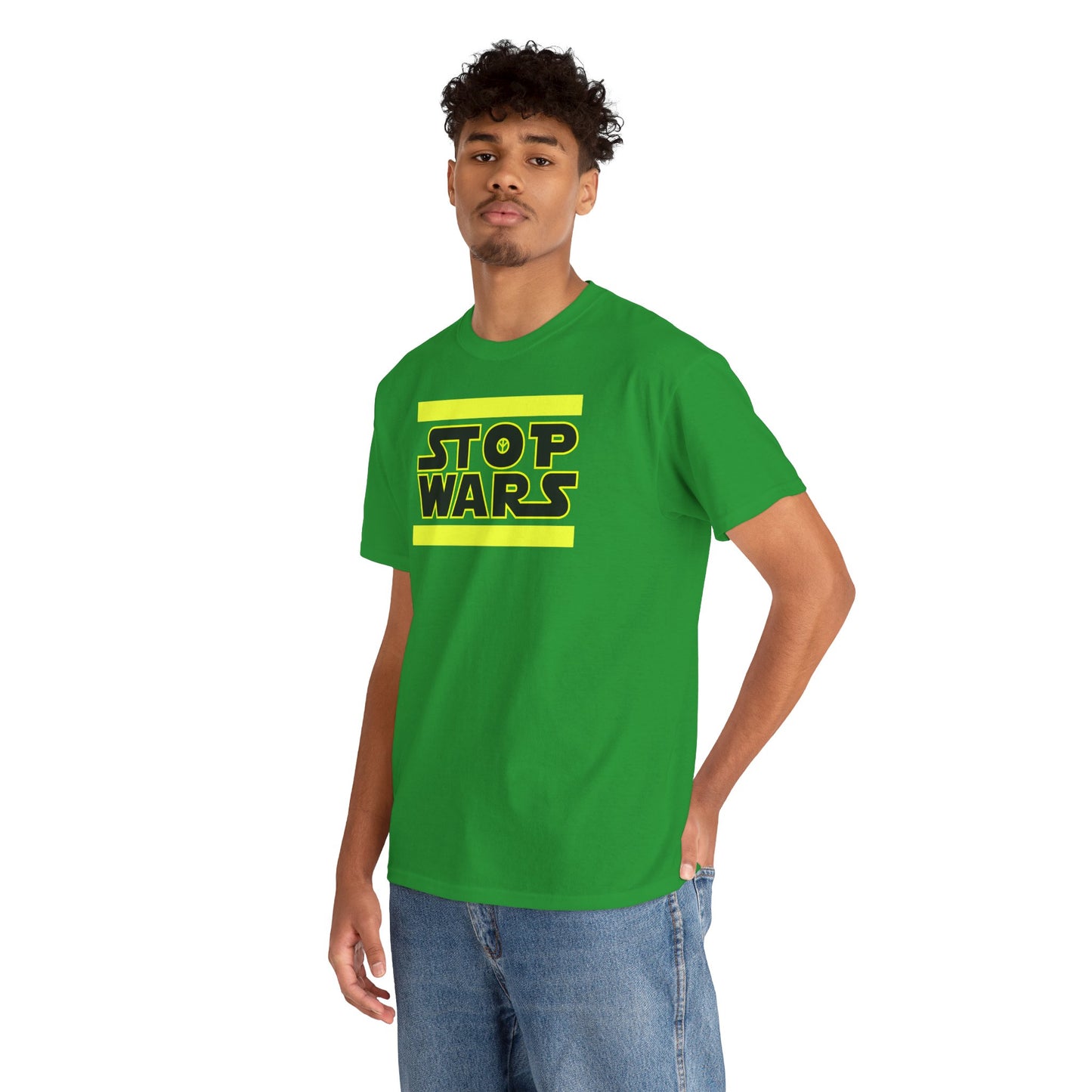 STOP WARS Unisex Heavy Cotton Tee