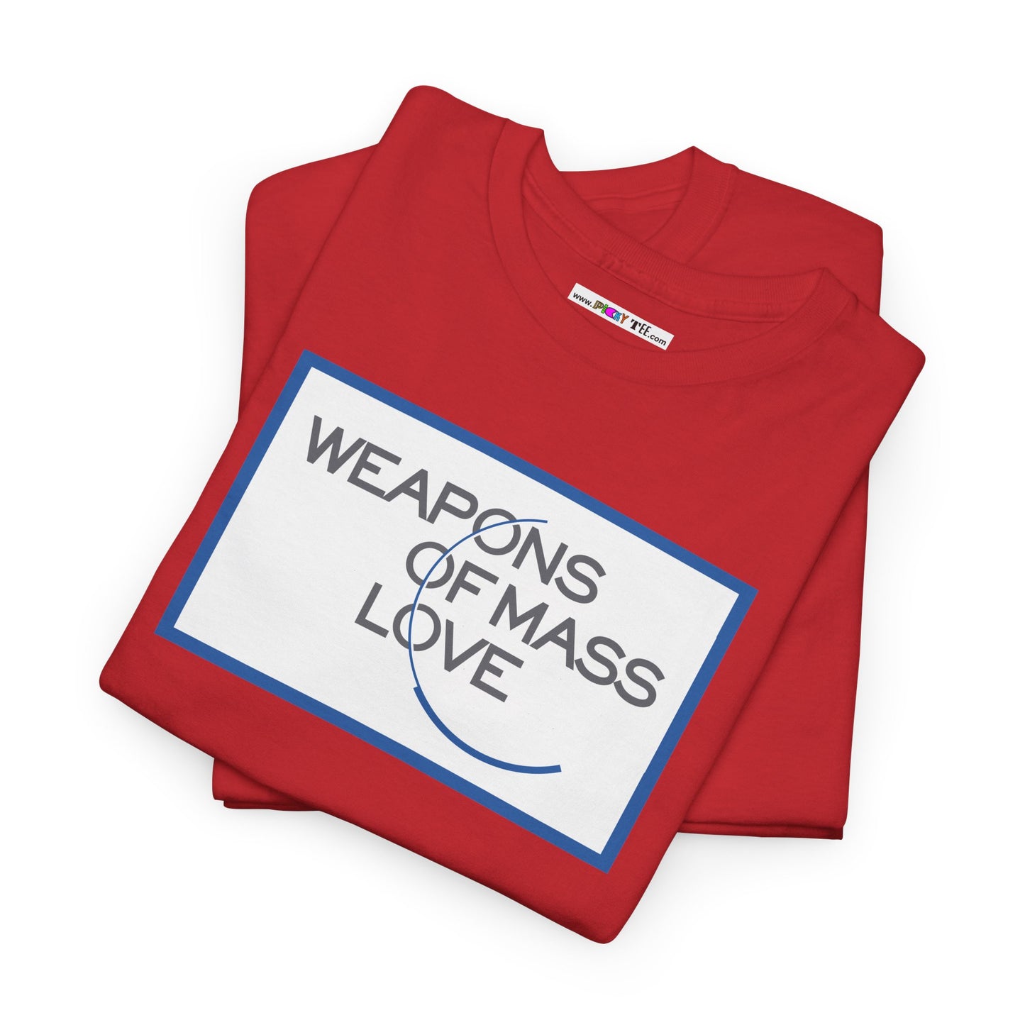 WEAPONS OF MASS LOVE Unisex Heavy Cotton Tee