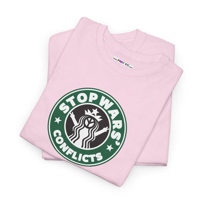 STOP WARS' CONFLICTS Unisex Heavy Cotton Tee