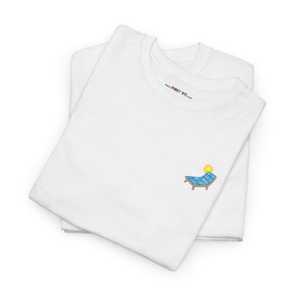 ON THE CHAISE LONGUE ALL DAY LONG Heavy Cotton Tee