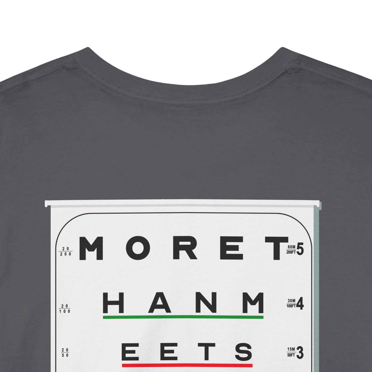 MORE THAN MEETS THE I TEST Unisex Heavy Cotton Tee