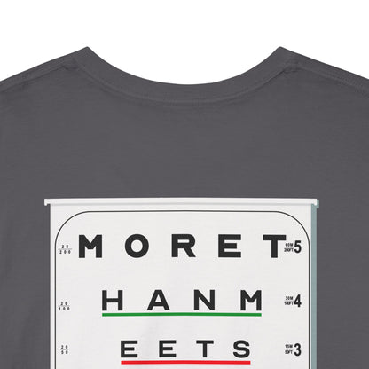 MORE THAN MEETS THE I TEST Unisex Heavy Cotton Tee