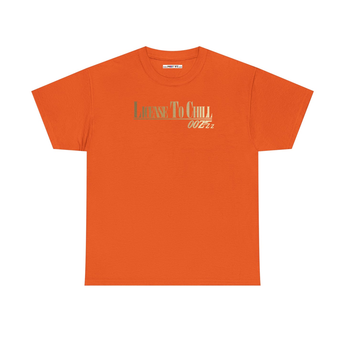 LICENSE TO CHILL 00Zzz Unisex Heavy Cotton Tee