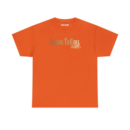 LICENSE TO CHILL 00Zzz Unisex Heavy Cotton Tee