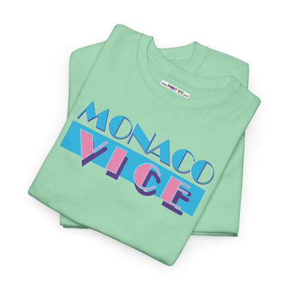 MONACO VICE Unisex Heavy Cotton Tee