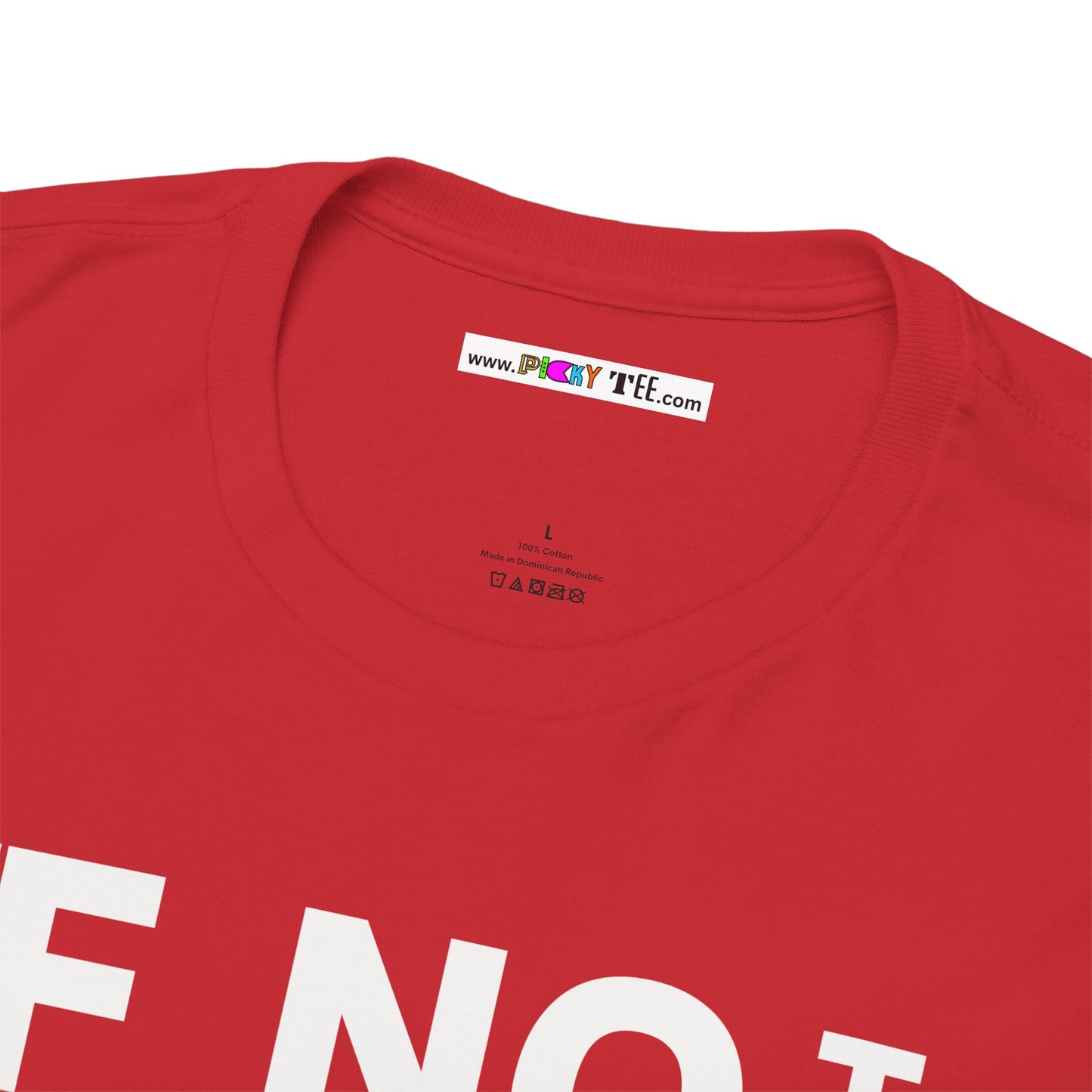 IF NOT NOW THEN WHEN Unisex Heavy Cotton Tee