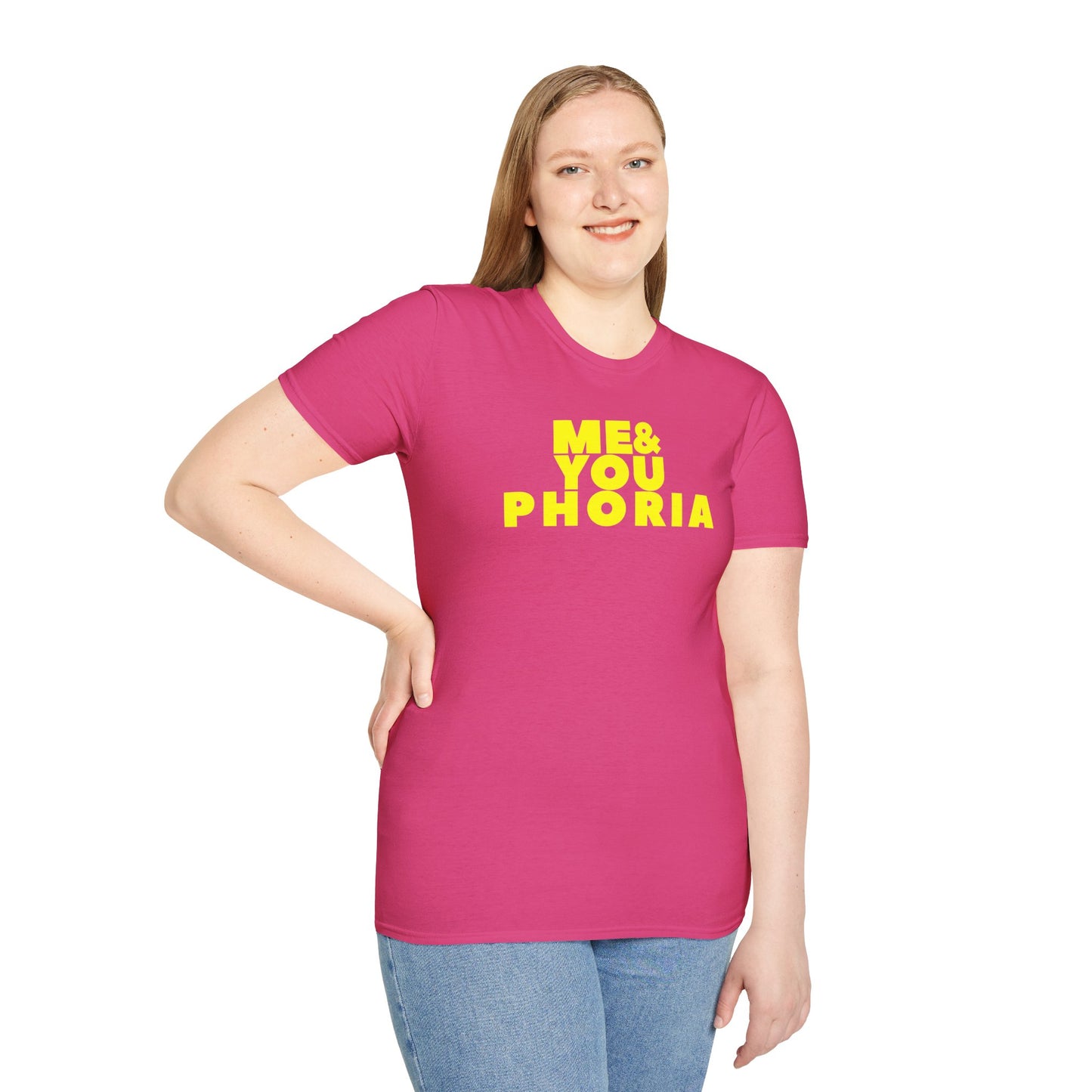 ME & YOU PHORIA Unisex Softstyle 100% Cotton T-Shirt