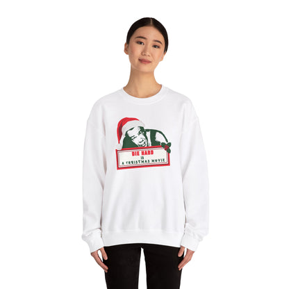 DIE HARD IS A CHRISTMAS MOVIE Unisex Heavy Blend™ Crewneck Sweatshirt