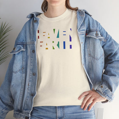 HEAVEN ON EARTH Unisex Heavy Cotton Tee — here now.