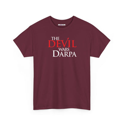 THE DEVIL WARS DARPA Unisex Heavy Cotton Tee