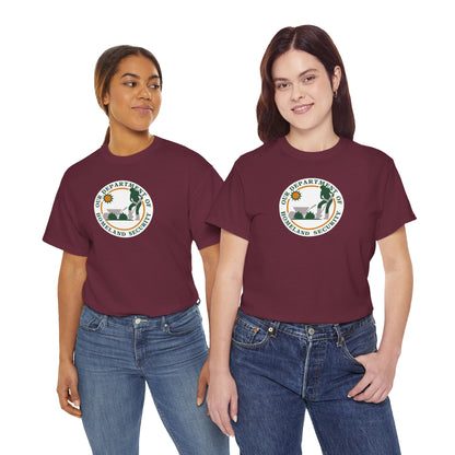 HOMELAND SECURITY (OUR DEPARTMENT OF) Unisex Heavy Cotton Tee