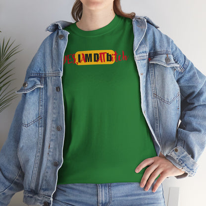 YES, IAMDATbitch Unisex Heavy Cotton Tee