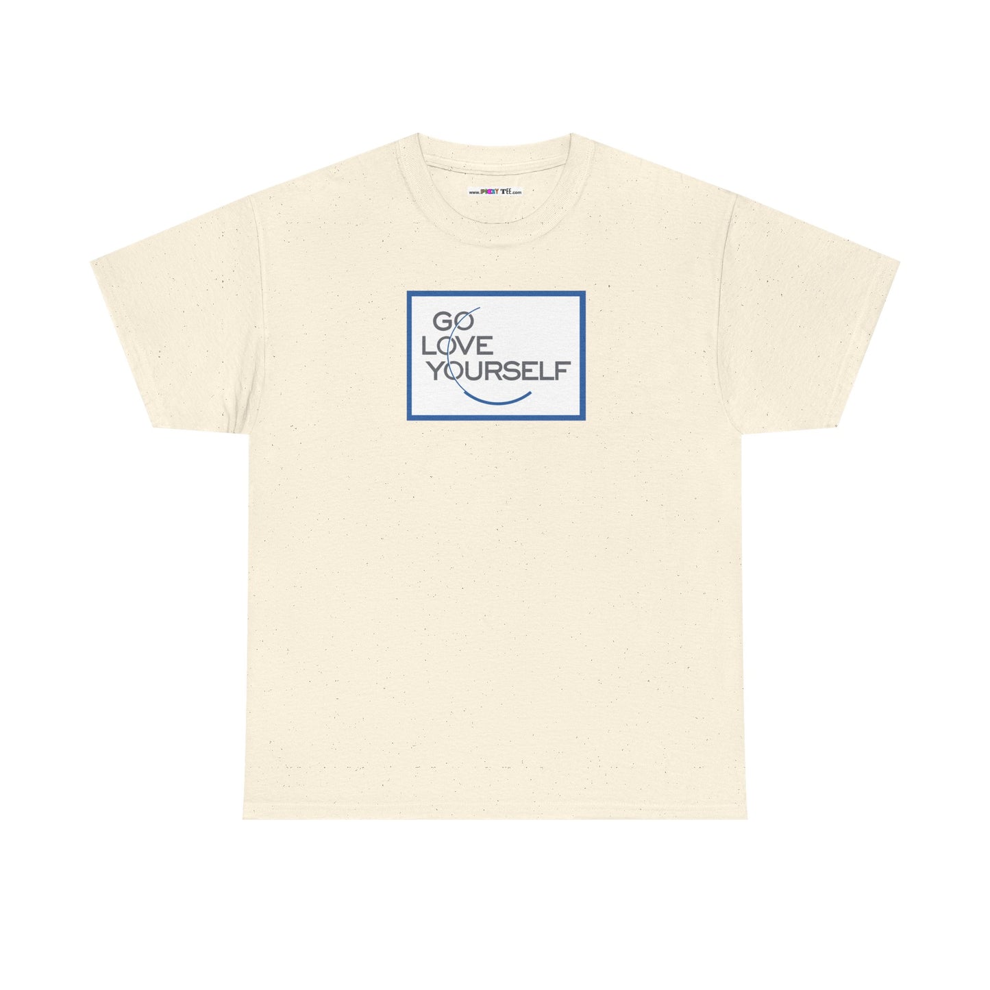 GO LOVE YOURSELF Unisex Heavy Cotton Tee