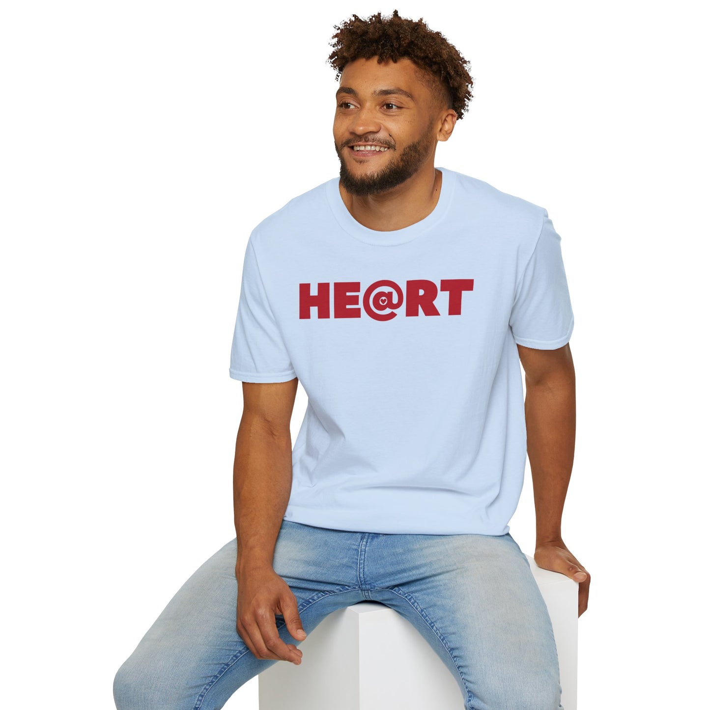 AT HEART Unisex Softstyle 100% Cotton T-Shirt