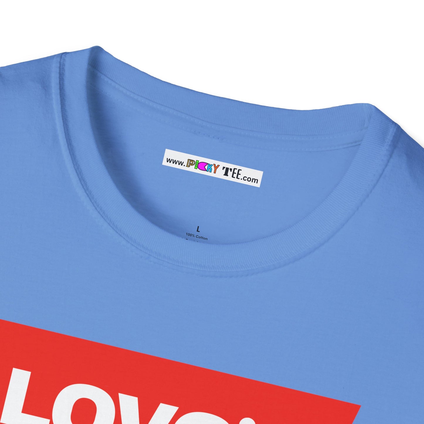 LOVE'S Unisex Softstyle 100% Cotton T-Shirt