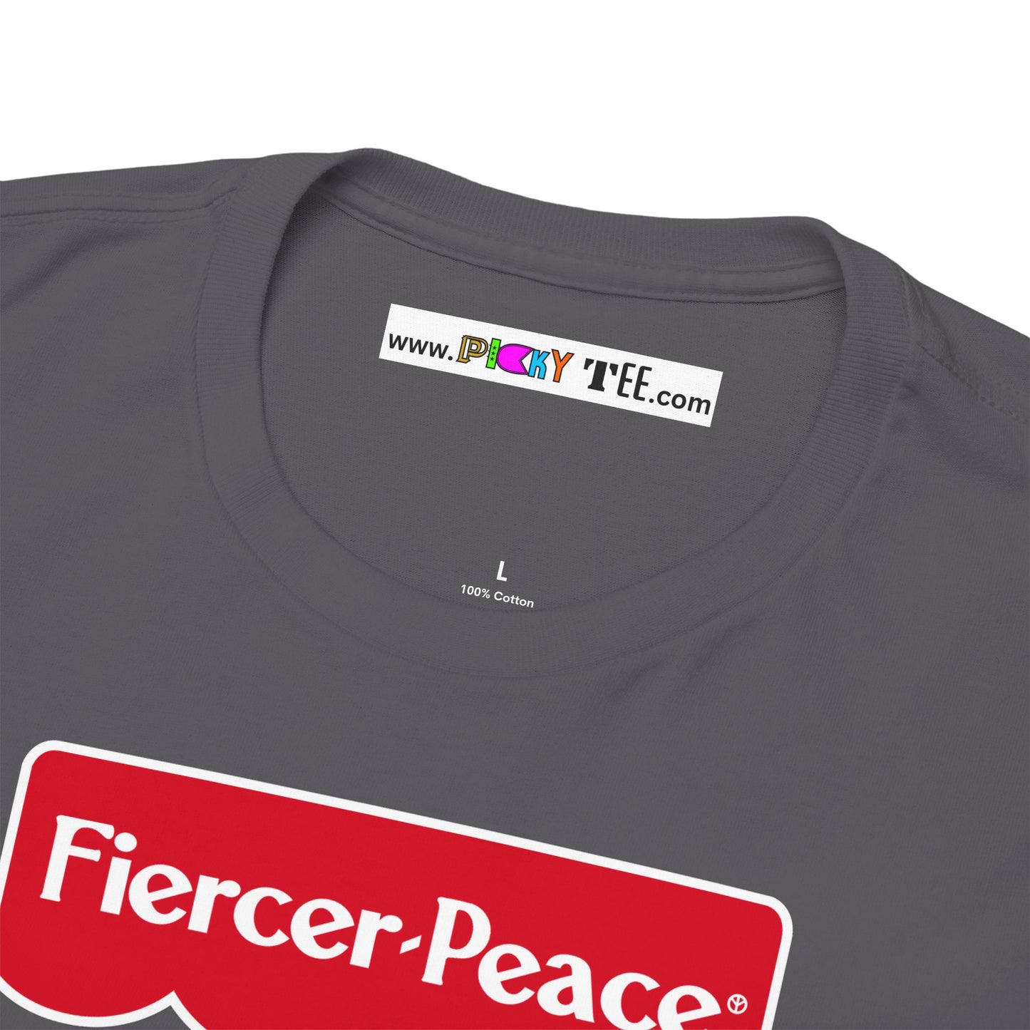 Fiercer Peace Unisex Heavy Cotton Tee