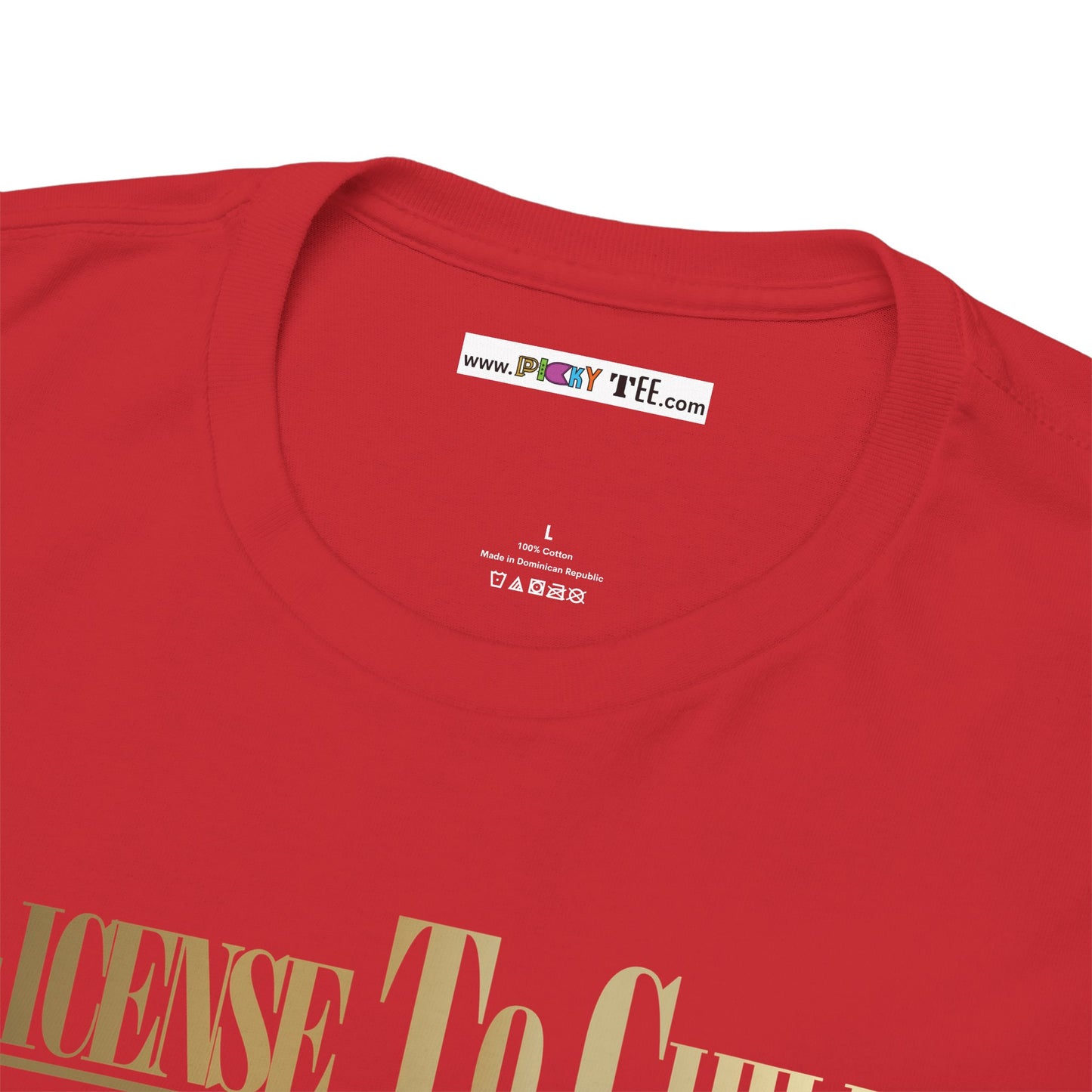 LICENSE TO CHILL 00Zzz Unisex Heavy Cotton Tee